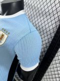 2024 Uruguay  home player  version soccer jersey