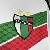 CD Palestino 2024/25 White Graffiti Jersey S-XXXXL
