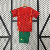 Portugal 2004 Home kids Soccer jersey