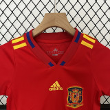 Spain 2010 home kids Soccer jersey