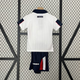 England 1998 home kids Soccer jersey