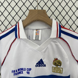 France 1998 away retro kids Soccer jersey