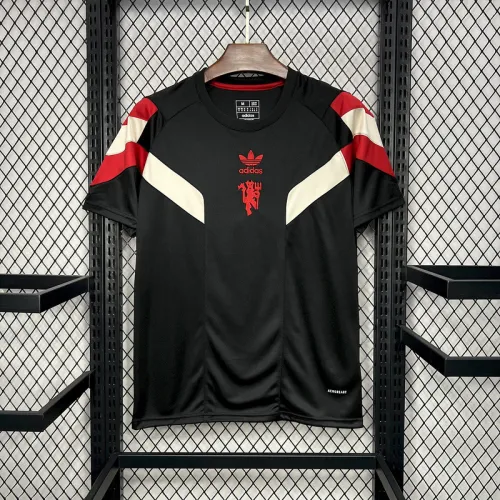 Manchester United 2024/25 Originals Tee Black Jersey S-2XL