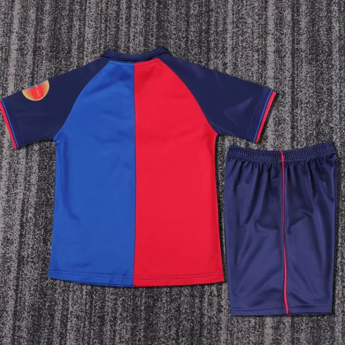 Barcelona 1999/00 home retro kids soccer jerseys