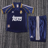 Real madrid 1998/99 away  retro kids kit