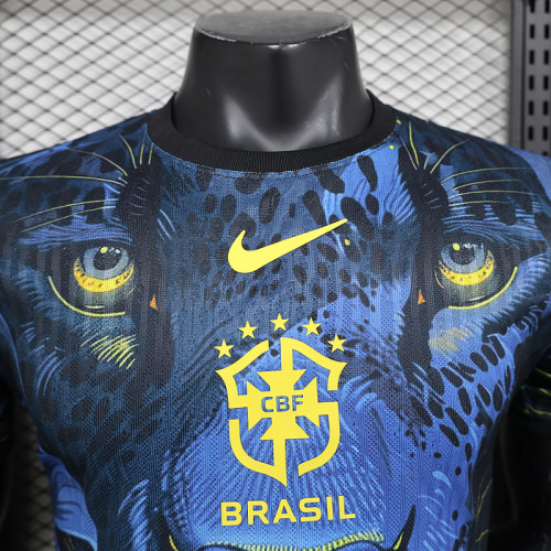 Brazil 2024/25 leopard Edition Jersey Player Version