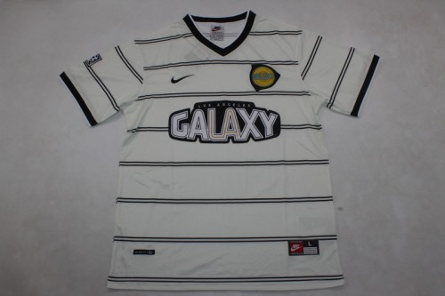 LA Galaxy 1997 Third away retro  white soccer jersey