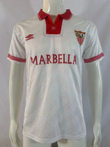 Sevilla 1994/96 home Retro white jersey