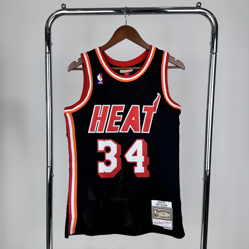 Retro Miami Heat  No. 34  Allen
