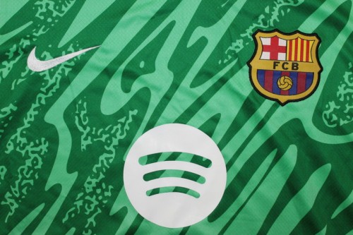 Barcelona 2024/25 Green Goalkeeper  Jersey S-XXL