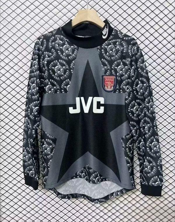 Arsenal 1993/94 Black retro  long sleeve player version size S-2XL
