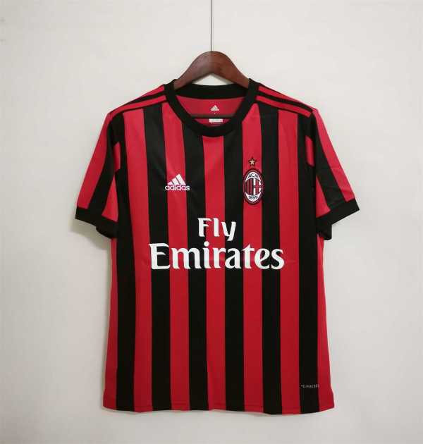 AC Milan 2017/18 home size S-2XL