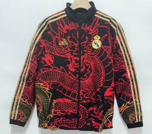 2024-25 Real Madrid Trench Coat Reversible S-XXL