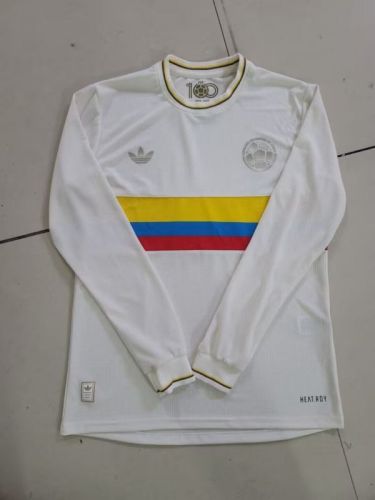 Colombia 100th Anniversary  long sleeve soccer jersey