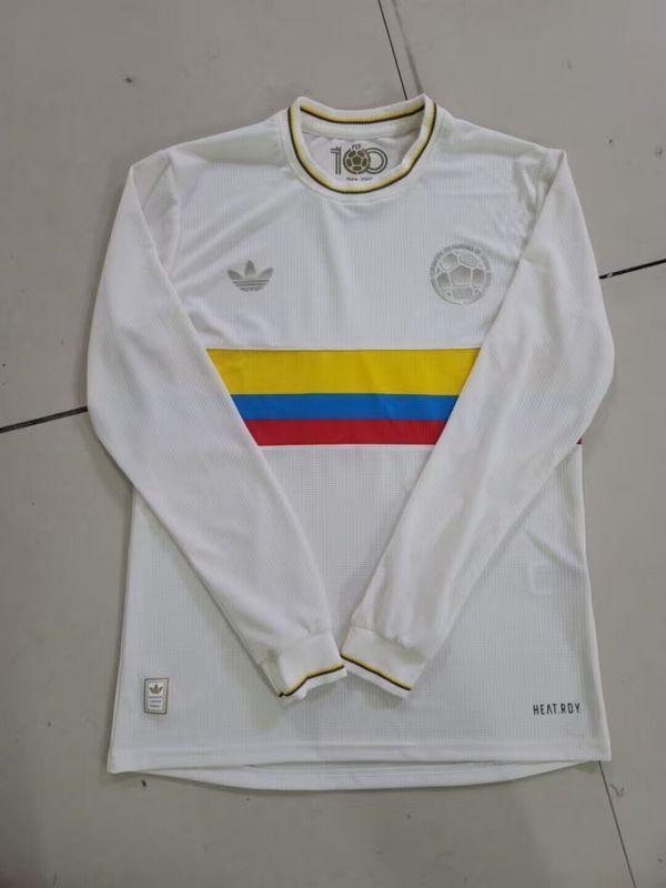 Colombia 100th Anniversary  long sleeve soccer jersey