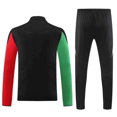 Arsenal 2024/25 training shirt black half zip
