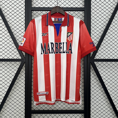 Atletico Madrid 1998/99 home retro size S-2XL