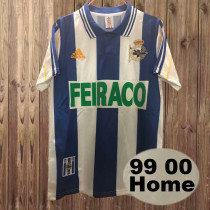 Deportivo La Coruna  1999/00  home Retro jersey size S-2XL