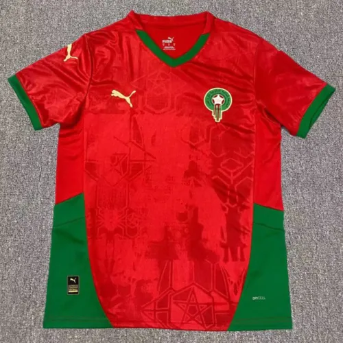 Morocco 2024/25 home  jersey