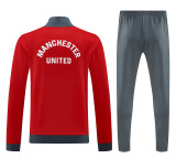 Manchester  2025/26 red long sleeve  Jacket suit S-XXL
