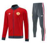 Manchester  2025/26 red long sleeve  Jacket suit S-XXL
