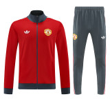 Manchester  2025/26 red long sleeve  Jacket suit S-XXL