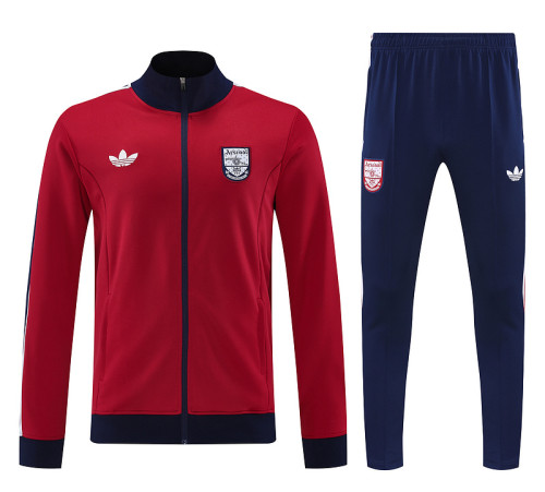 Arsenal 2025/26 red long sleeve  Jacket suit S-XXL