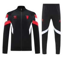 Manchester united 2025/26 black long sleeve  Jacket suit S-XXL