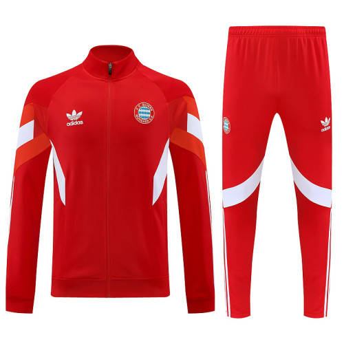 Bayern  2025/26 Red  long sleeve  Jacket suit S-XXL