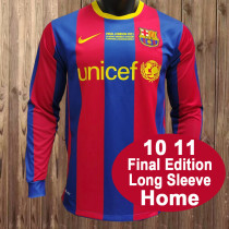 Barcelona 2010-11 home Retro long sleeve