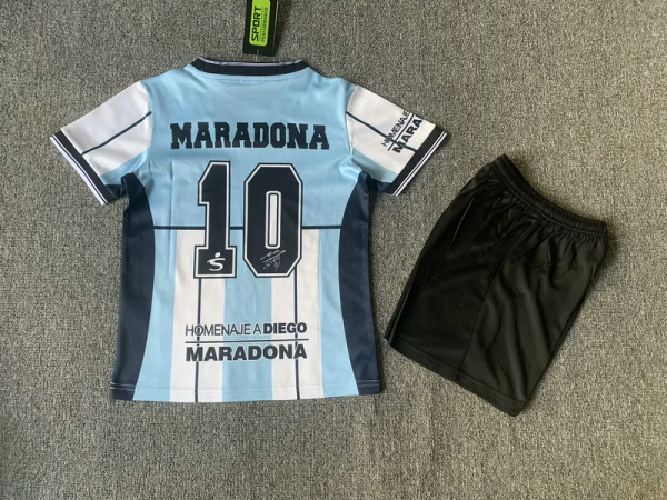 Argentina  2001 Maradona kids soccer jerseys