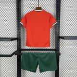 2025/26 Portugal  home kids Soccer jersey