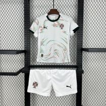 2025/26 Portugal  away kids Soccer jersey