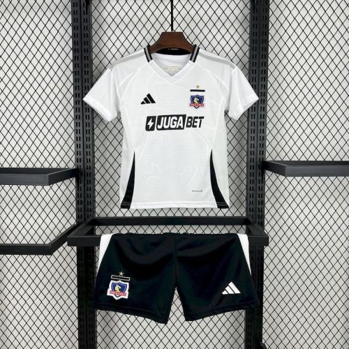Colo-Colo 2025/26 home kids Soccer jersey
