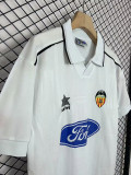 Valencia 1996/97 home Retro soccer jerseys