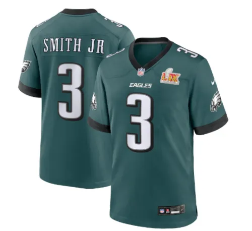 Philadelphia Eagles  NFL Jersey  #3   SMITH JR