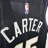Toronto Raptors 2025 City Editon  Black CARTER #15