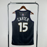 Toronto Raptors 2025 City Editon  Black CARTER #15