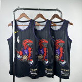 Toronto Raptors 2025 City Editon  Black BARNES #4