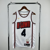 Houston Rockets 2025 City Editon  White GREEN #4