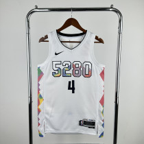 Denver Nuggets  2025 City Editon  White WESTBROOK #4