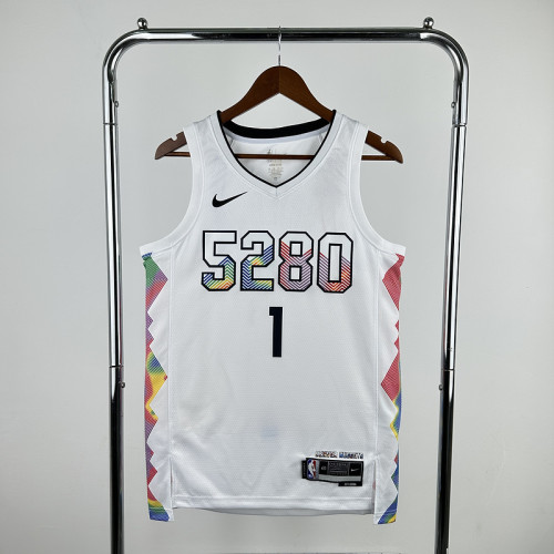 Denver Nuggets  2025 City Editon  White PORTER JR.  #1