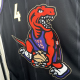 Toronto Raptors 2025 City Editon  Black BARNES #4