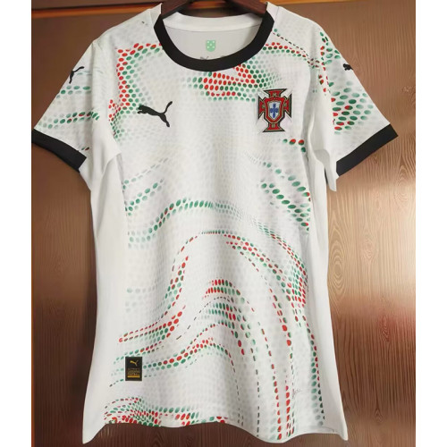 Portugal 2025/26 away woman soccer jerseys