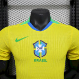 2025-26 Brazil home jersey Player version