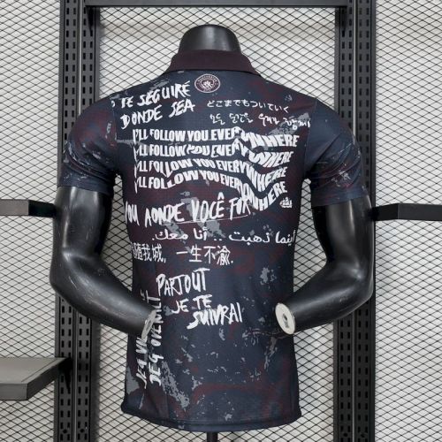 Manchester City 2025/26  black  Special Edition player version S-XXL