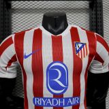 Atletico Madrid 2025/26 home Player size S-2XL