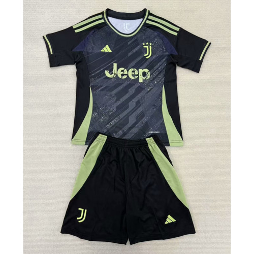 Juventus 25/26 Black  kids kit  size: 16-28