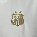 Santos 2025/26 Pele 1.000 GOLS White Jersey