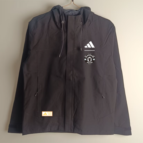 2025-26 Manchester United  Black  windbreaker